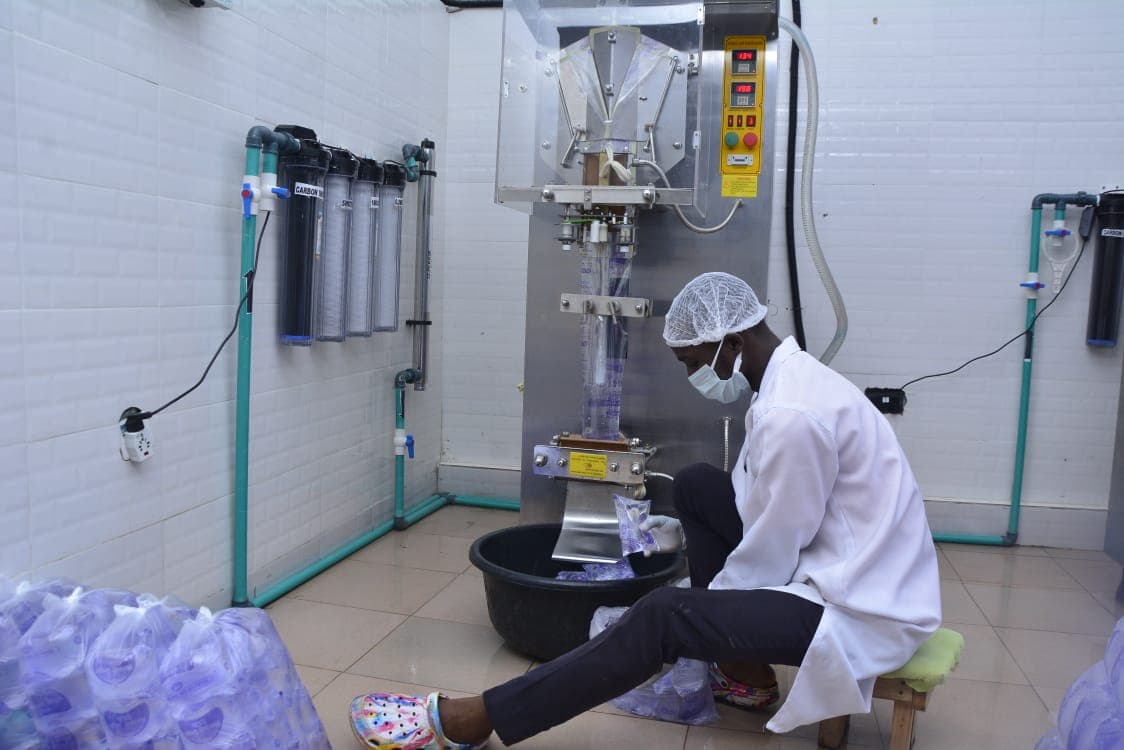 Sachet water production line